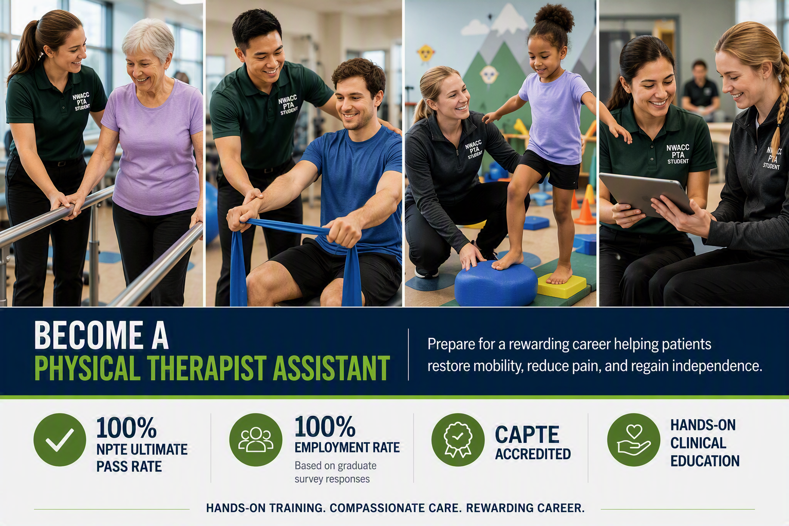 Become a Physical Therapist Assistant Banner