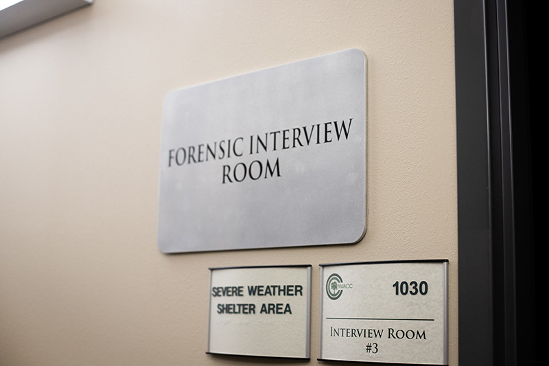 forensic interview room number 3